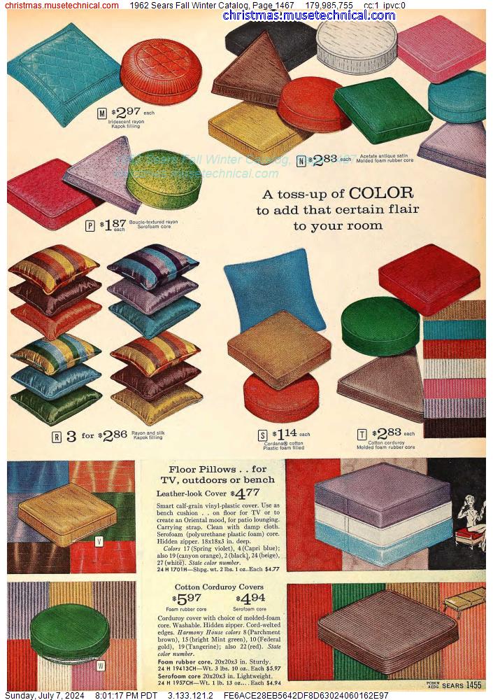1962 Sears Fall Winter Catalog, Page 1467