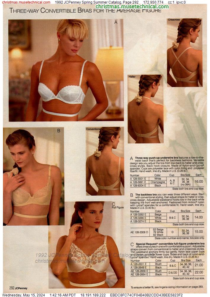 1992 JCPenney Spring Summer Catalog, Page 292