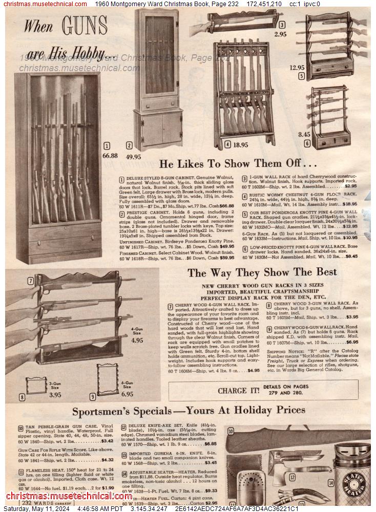 1960 Montgomery Ward Christmas Book, Page 232