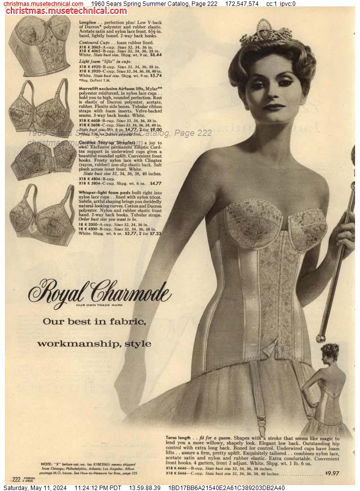 1960 Sears Spring Summer Catalog, Page 222