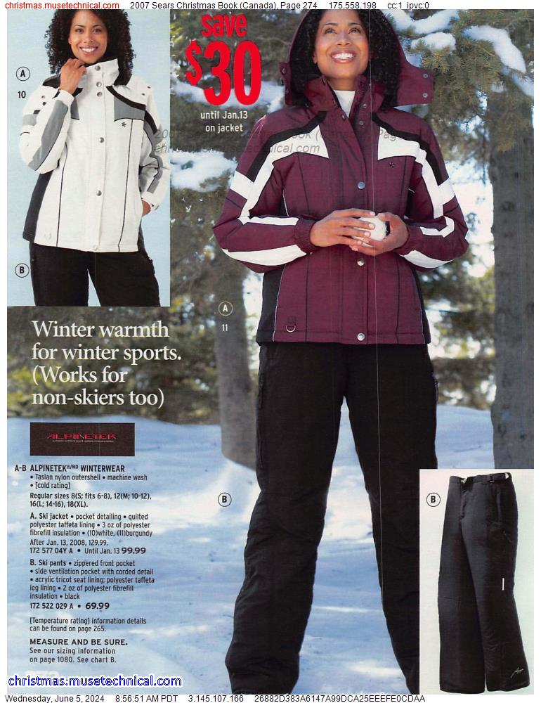 2007 Sears Christmas Book (Canada), Page 274