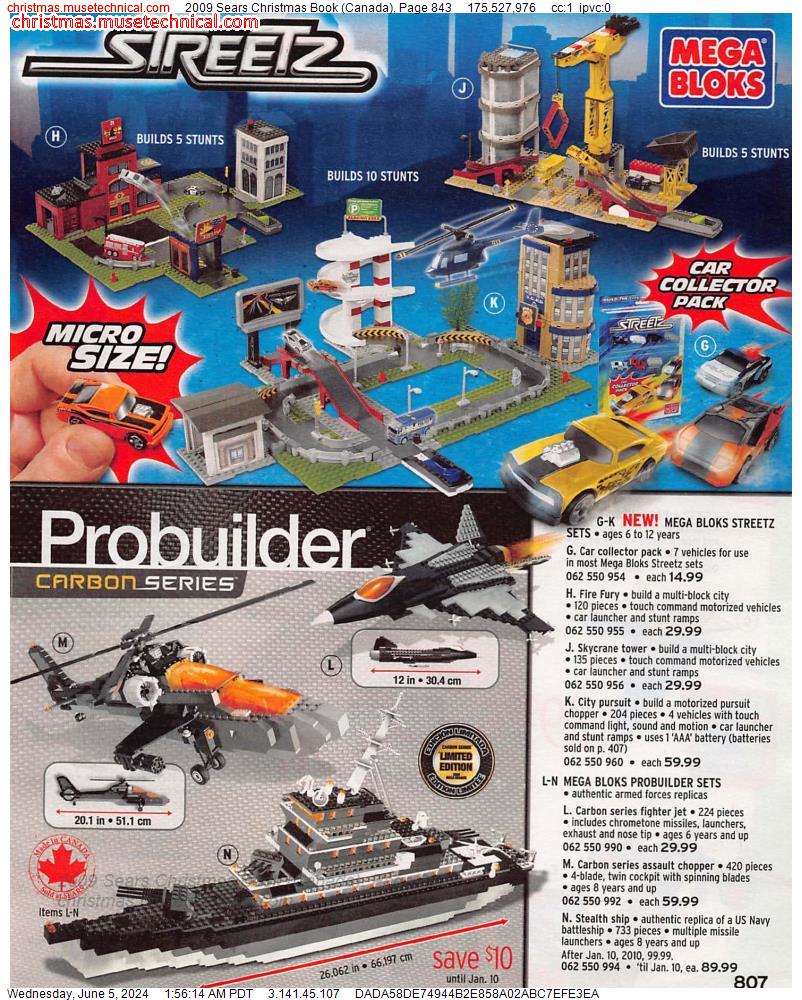 2009 Sears Christmas Book (Canada), Page 843