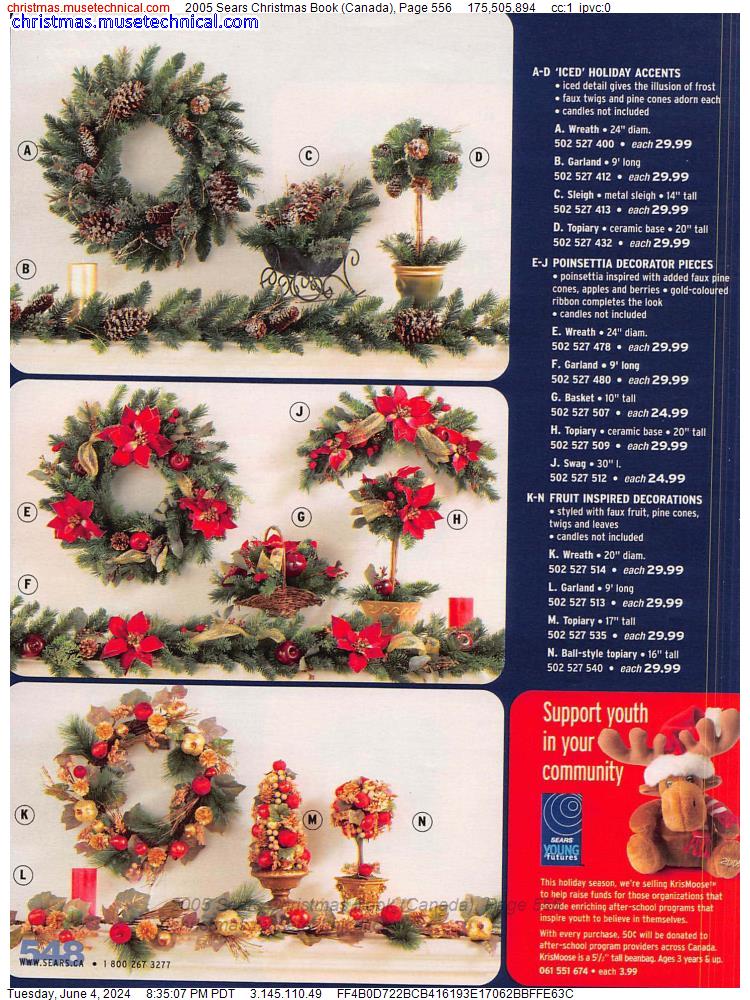 2005 Sears Christmas Book (Canada), Page 556