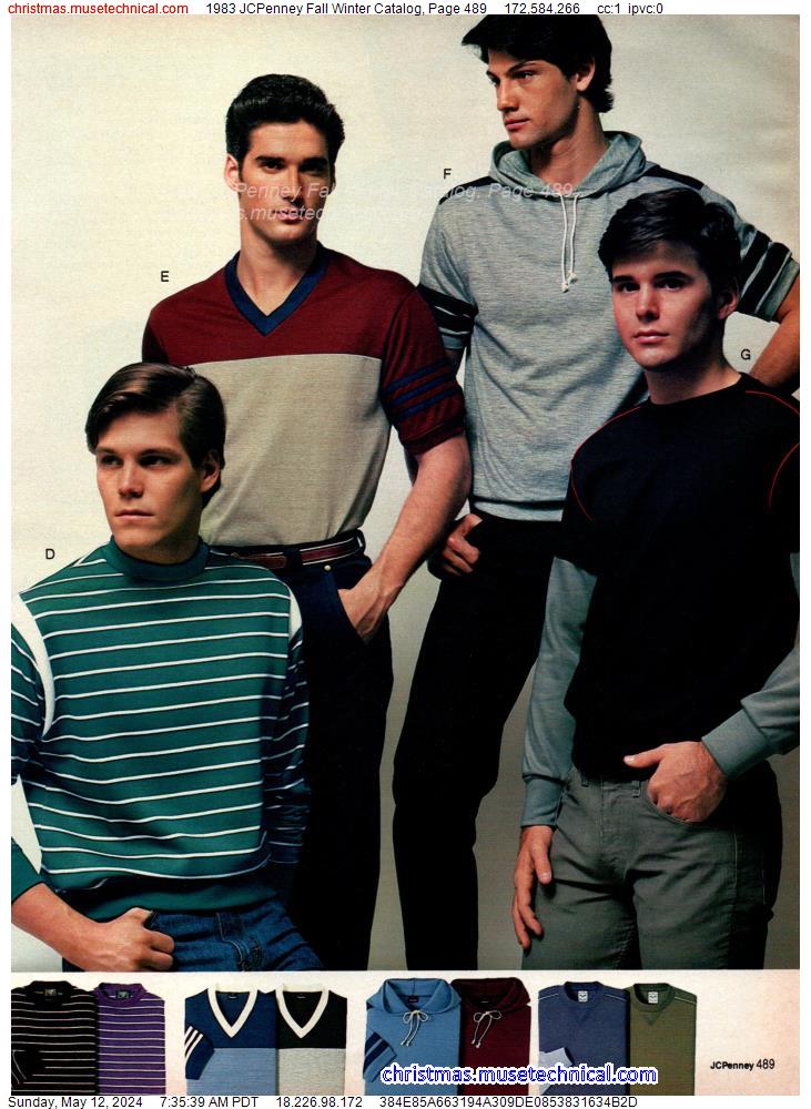 1983 JCPenney Fall Winter Catalog, Page 489