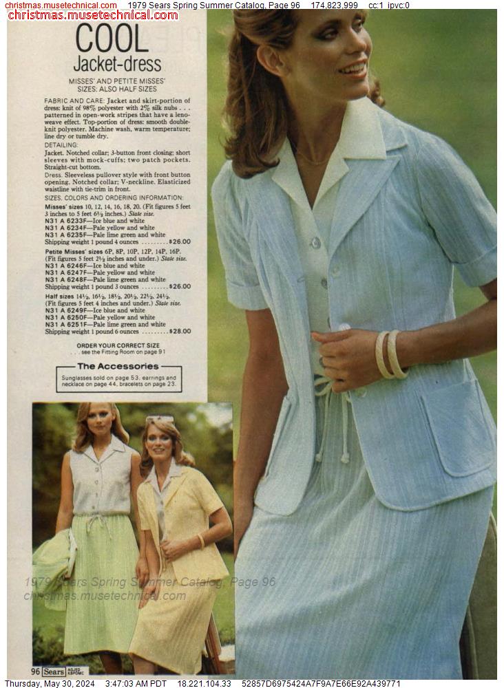 1979 Sears Spring Summer Catalog, Page 96