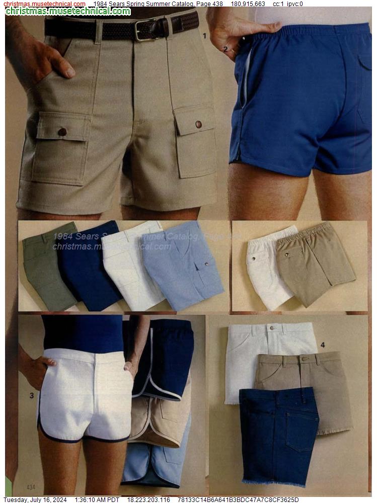1984 Sears Spring Summer Catalog, Page 438