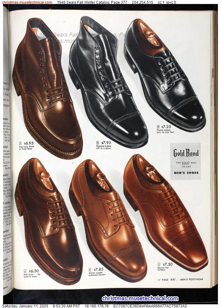 1946 Sears Fall Winter Catalog, Page 377