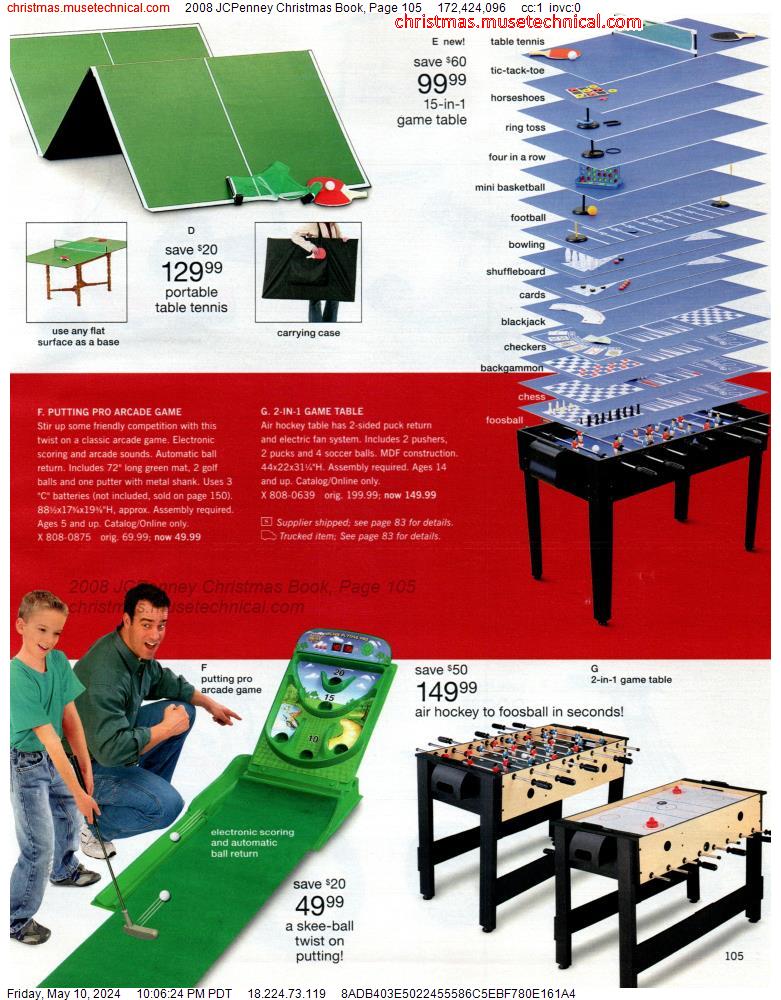 2008 JCPenney Christmas Book, Page 105