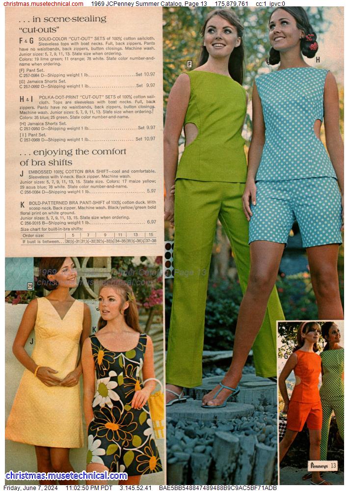 1969 JCPenney Summer Catalog, Page 13