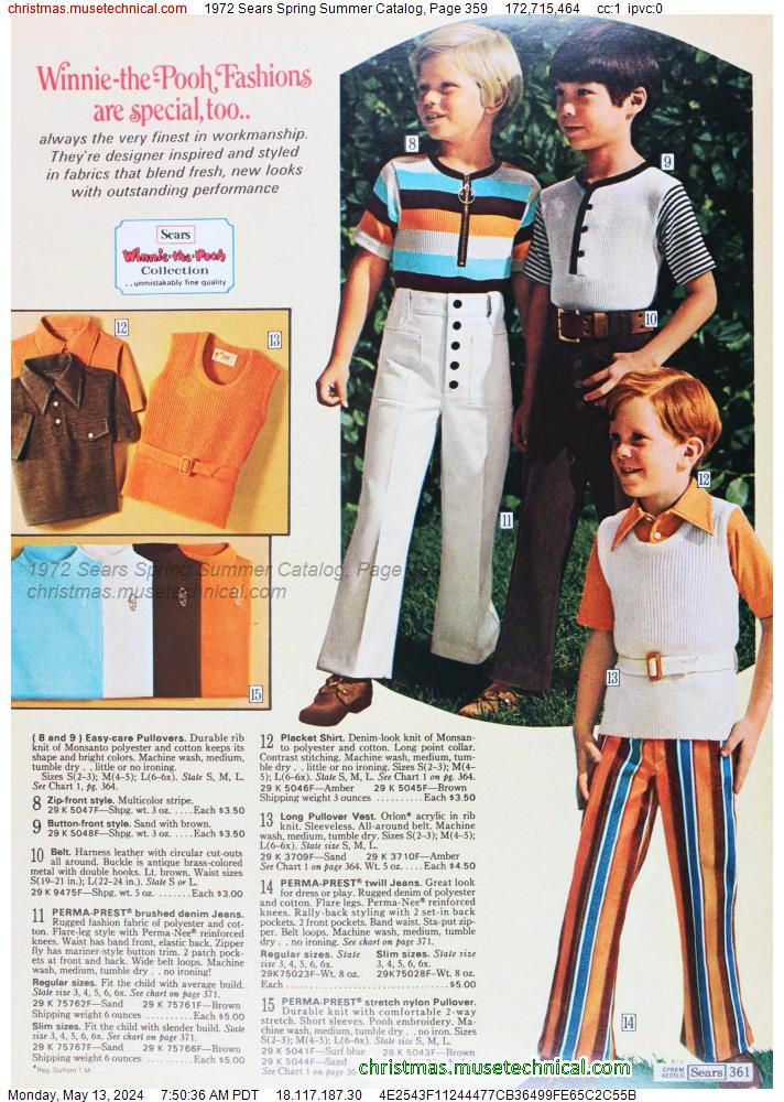 1972 Sears Spring Summer Catalog, Page 359