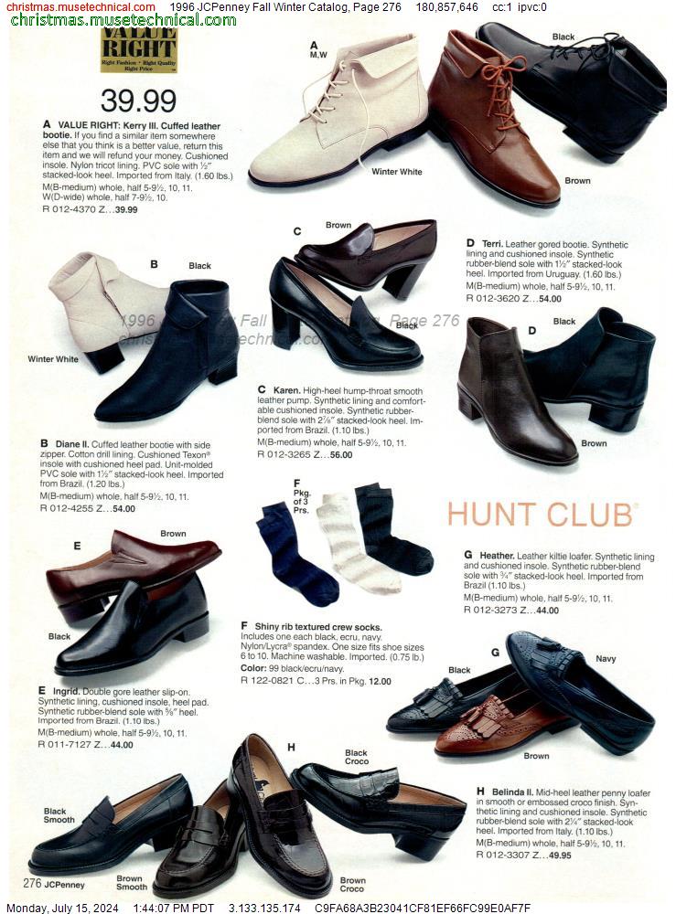 1996 JCPenney Fall Winter Catalog, Page 276
