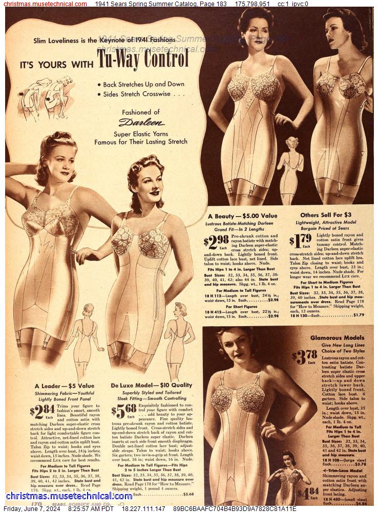 1941 Sears Spring Summer Catalog, Page 183