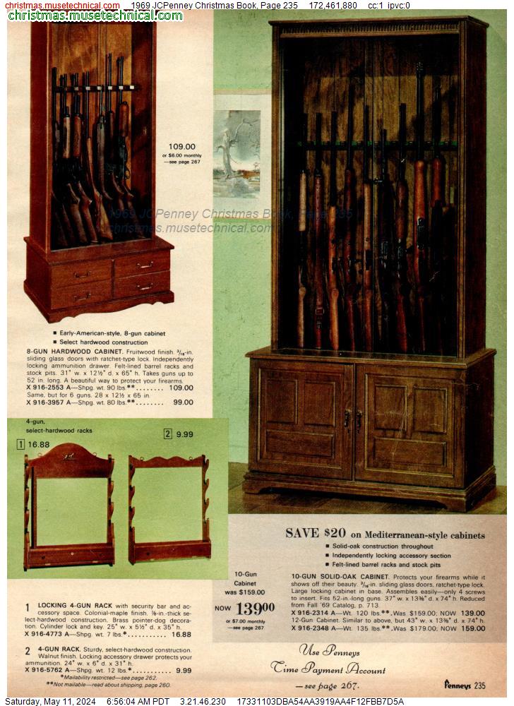 1969 JCPenney Christmas Book, Page 235
