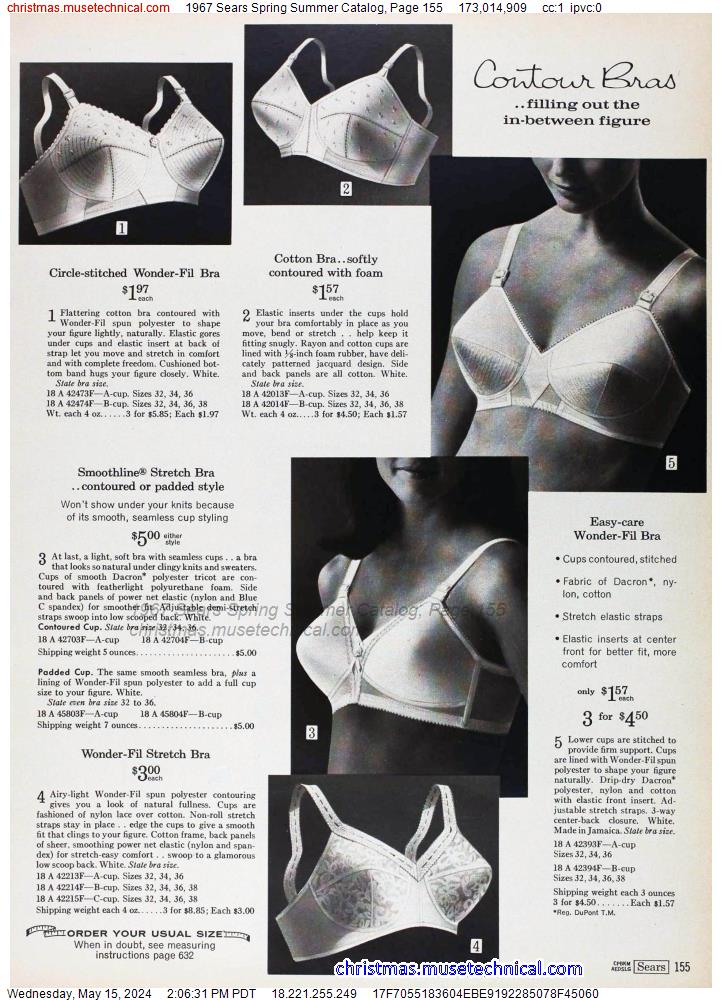 1967 Sears Spring Summer Catalog, Page 155