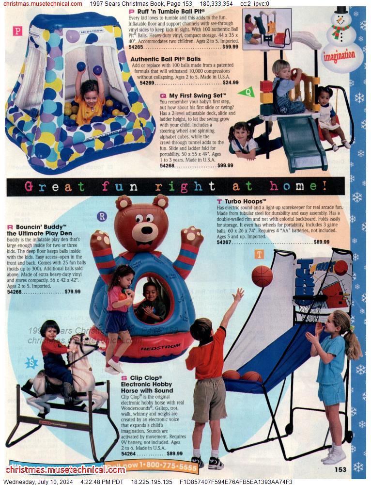 1997 Sears Christmas Book, Page 153