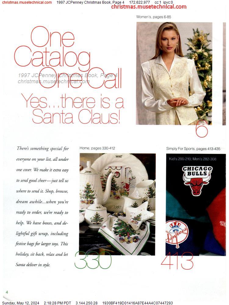 1997 JCPenney Christmas Book, Page 4