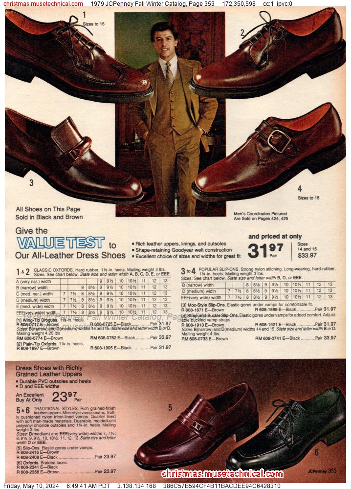1979 JCPenney Fall Winter Catalog, Page 353
