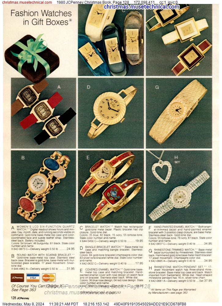 1980 JCPenney Christmas Book, Page 128