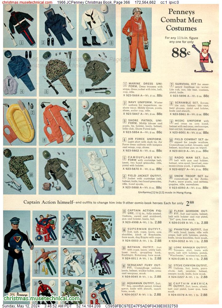 1966 JCPenney Christmas Book, Page 366