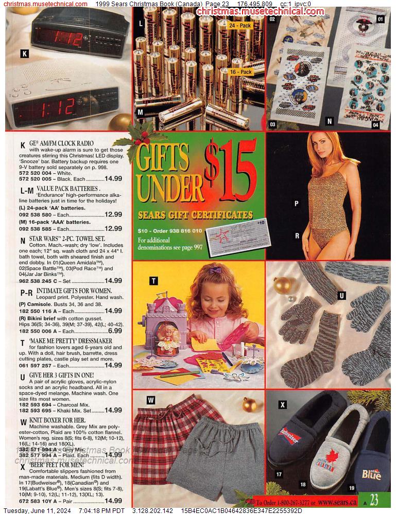 1999 Sears Christmas Book (Canada), Page 23
