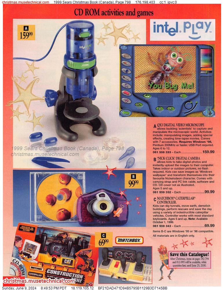 1999 Sears Christmas Book (Canada), Page 798