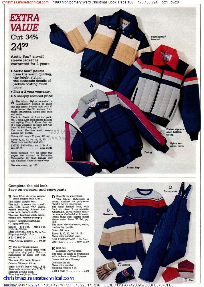 1983 Montgomery Ward Christmas Book, Page 168