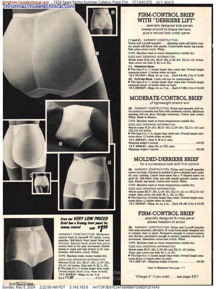 1978 Sears Spring Summer Catalog, Page 214