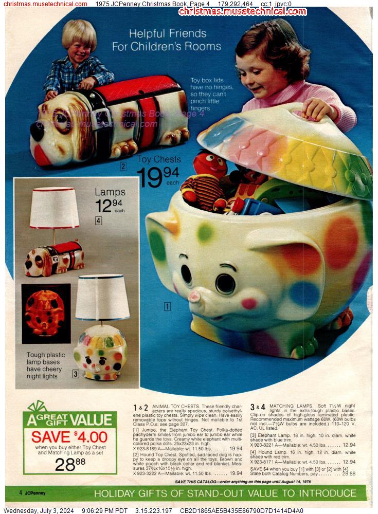 1975 JCPenney Christmas Book, Page 4