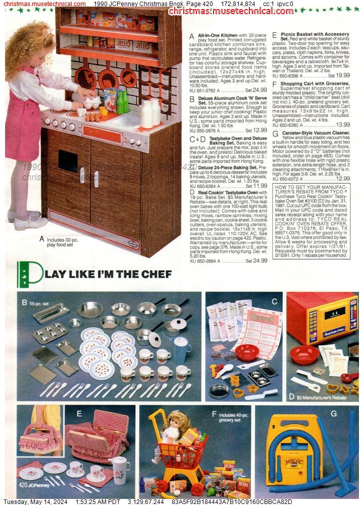 1990 JCPenney Christmas Book, Page 420