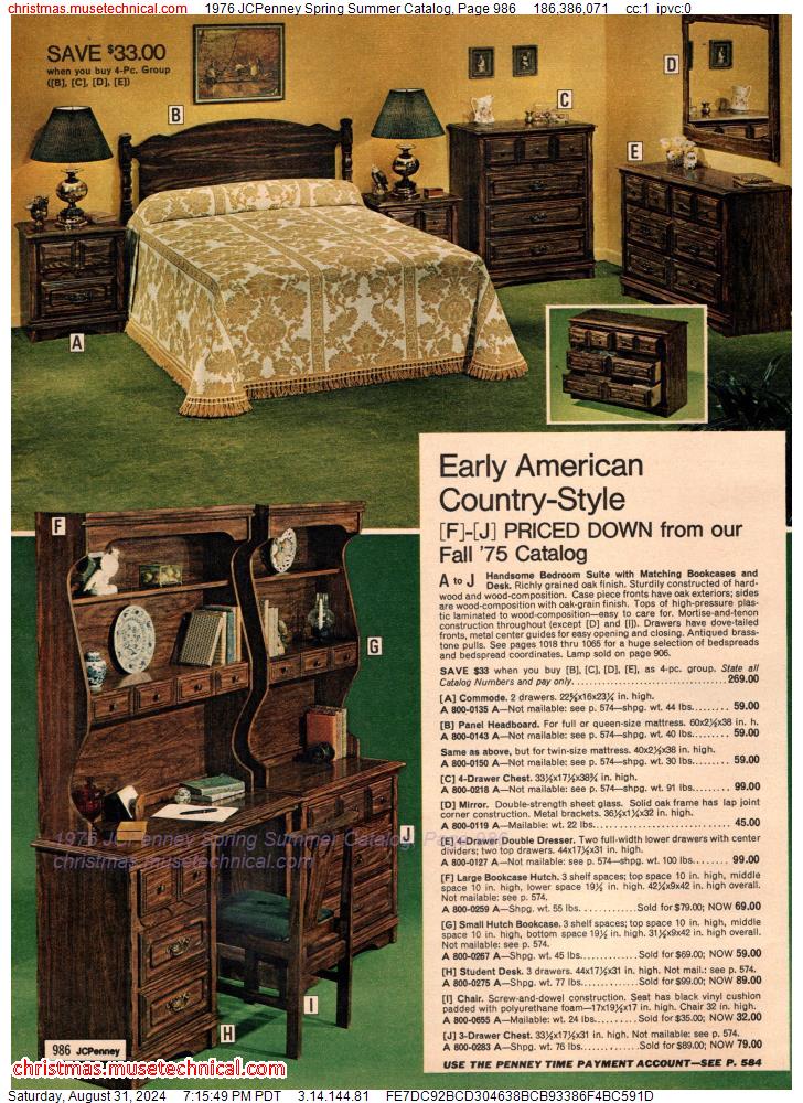 1976 JCPenney Spring Summer Catalog, Page 986