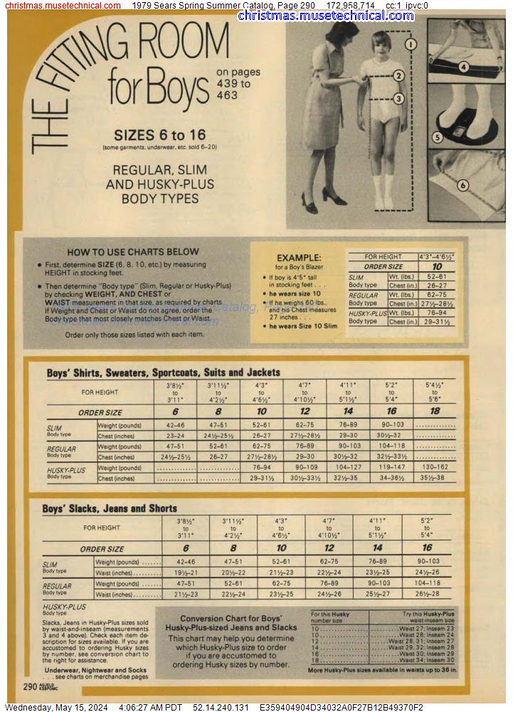 1979 Sears Spring Summer Catalog, Page 290