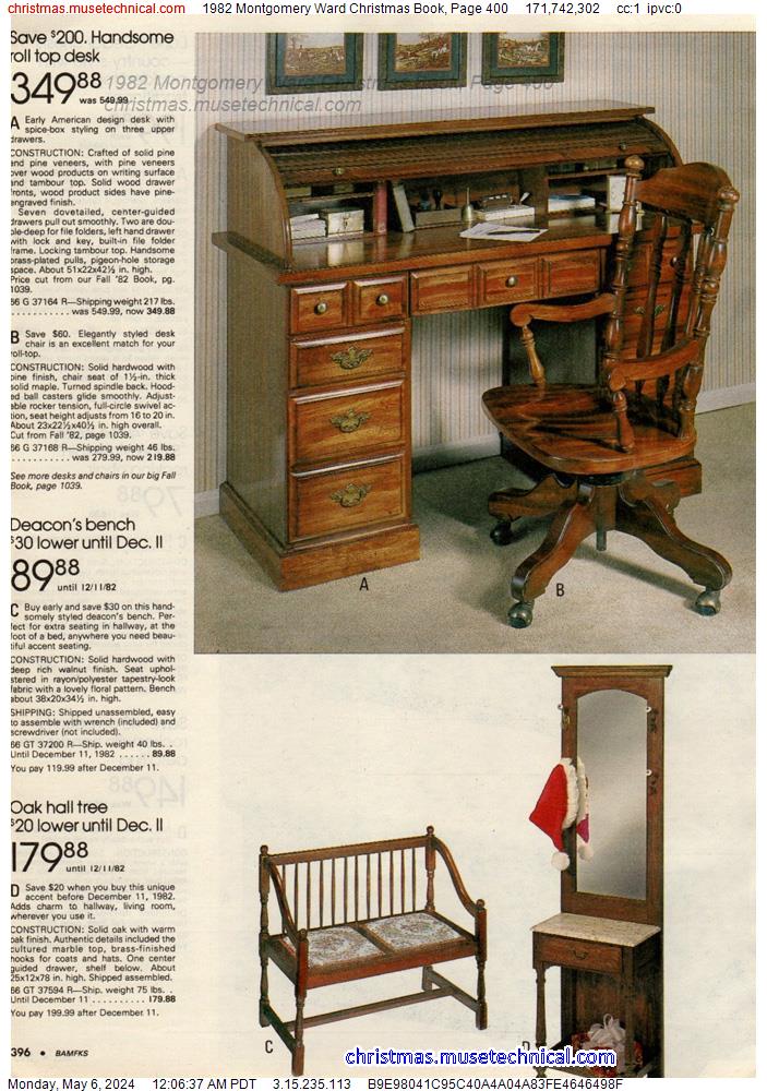 1982 Montgomery Ward Christmas Book, Page 400