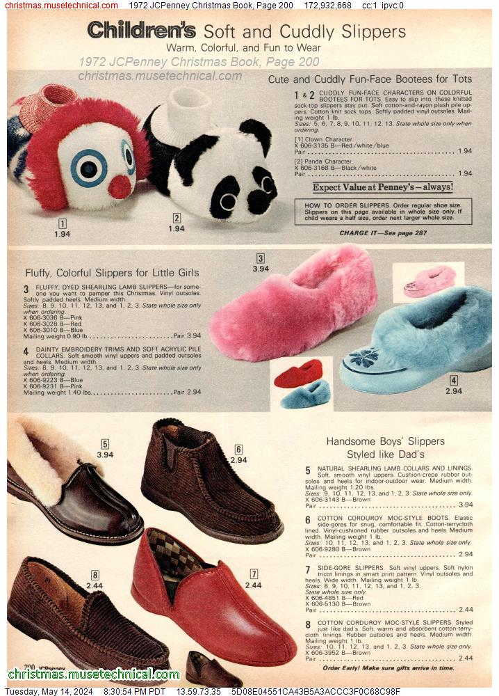 1972 JCPenney Christmas Book, Page 200