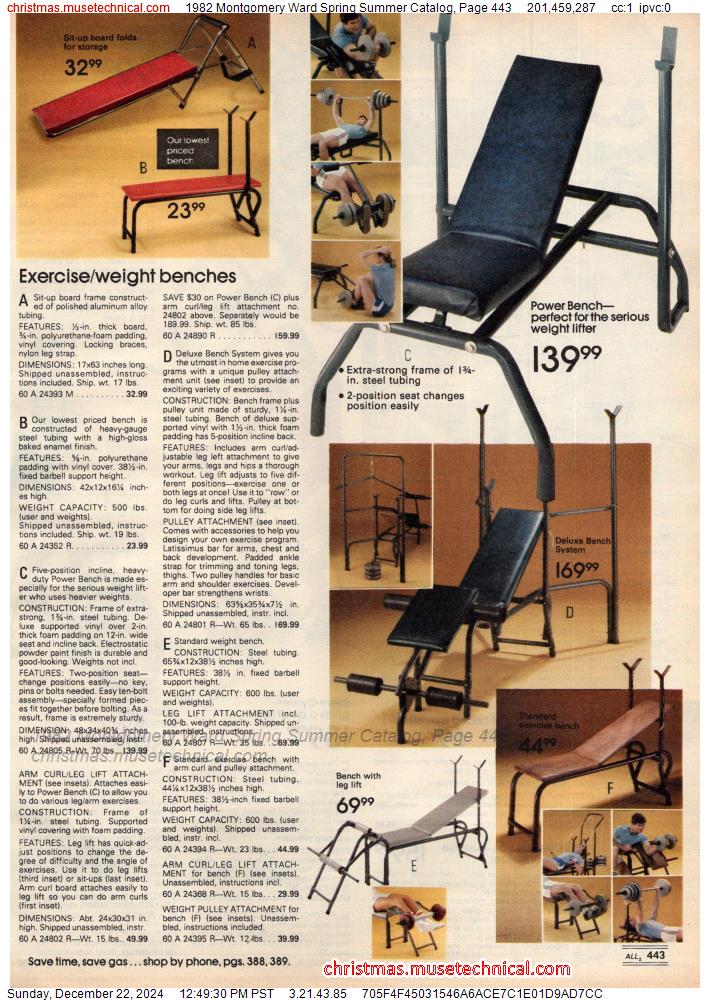 1982 Montgomery Ward Spring Summer Catalog, Page 443