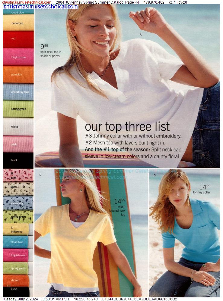 2004 JCPenney Spring Summer Catalog, Page 44