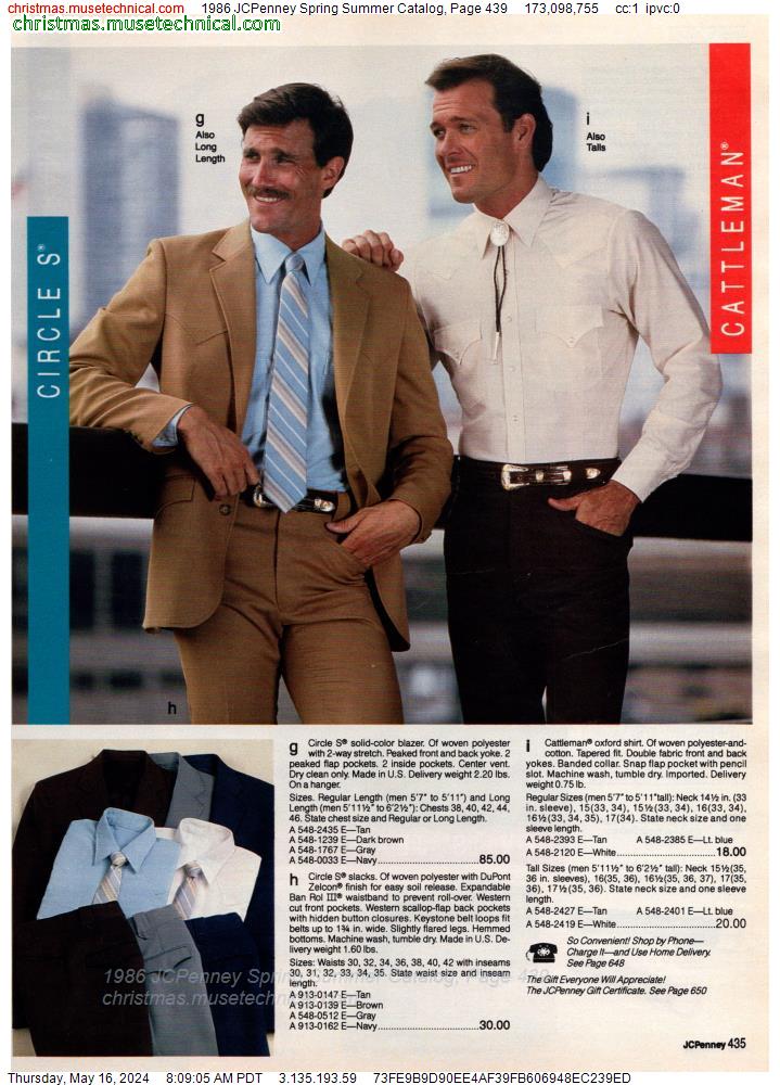 1986 JCPenney Spring Summer Catalog, Page 439