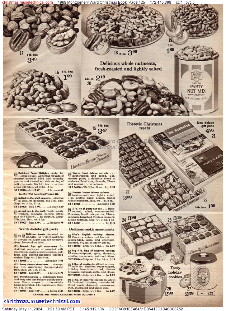 1968 Montgomery Ward Christmas Book, Page 425