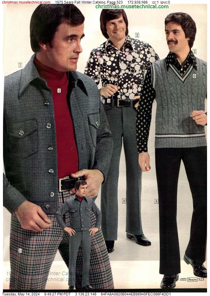 1975 Sears Fall Winter Catalog, Page 523
