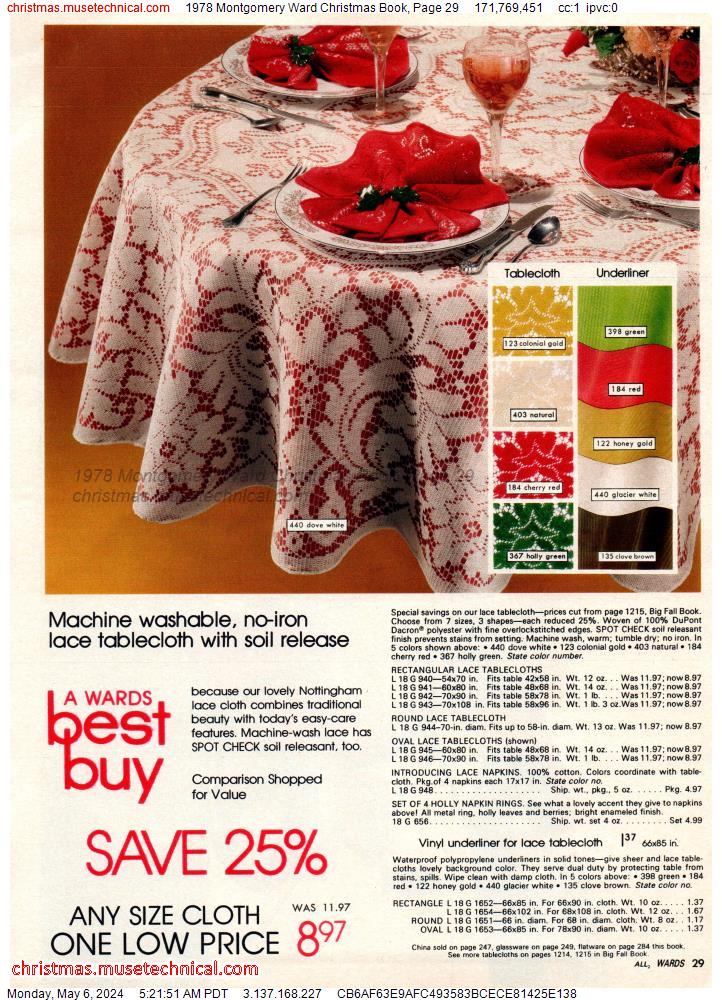1978 Montgomery Ward Christmas Book, Page 29