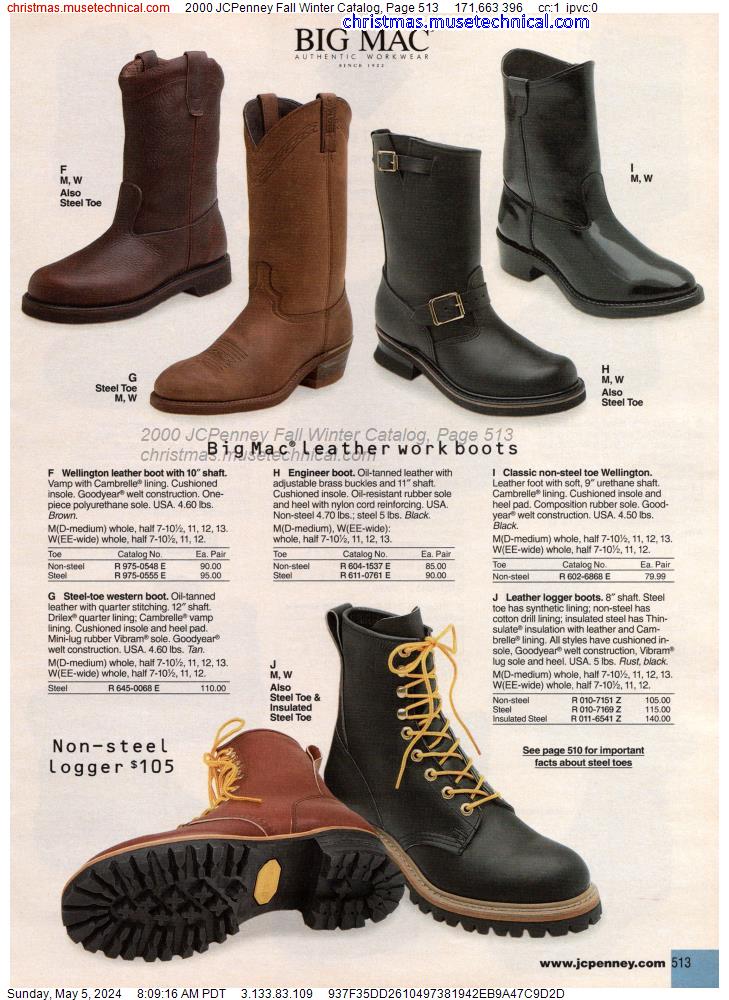 2000 JCPenney Fall Winter Catalog, Page 513