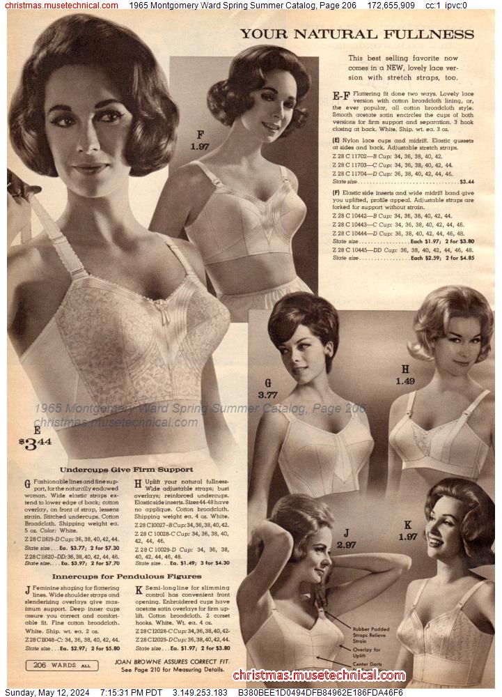 1965 Montgomery Ward Spring Summer Catalog, Page 206