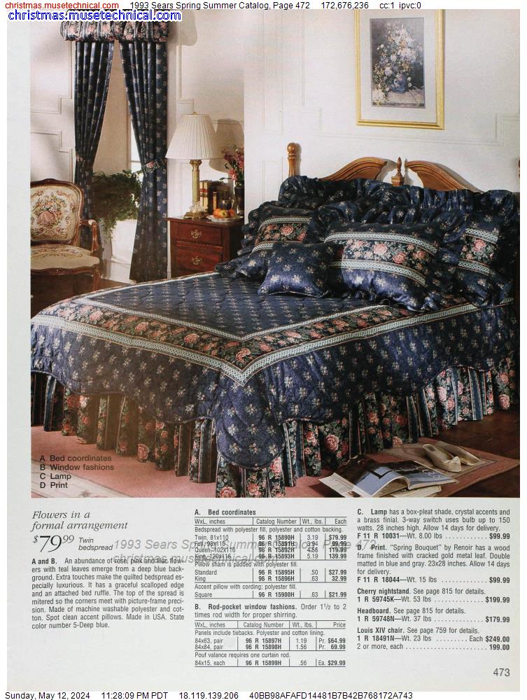 1993 Sears Spring Summer Catalog, Page 472