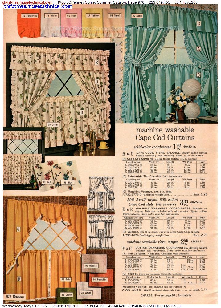 1966 JCPenney Spring Summer Catalog, Page 976