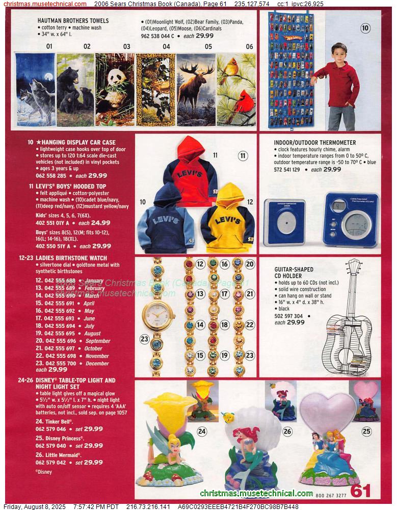 2006 Sears Christmas Book (Canada), Page 61