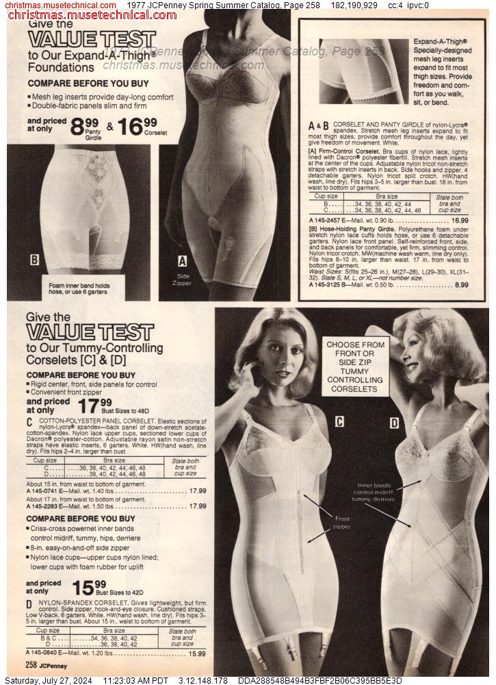 1977 JCPenney Spring Summer Catalog, Page 258