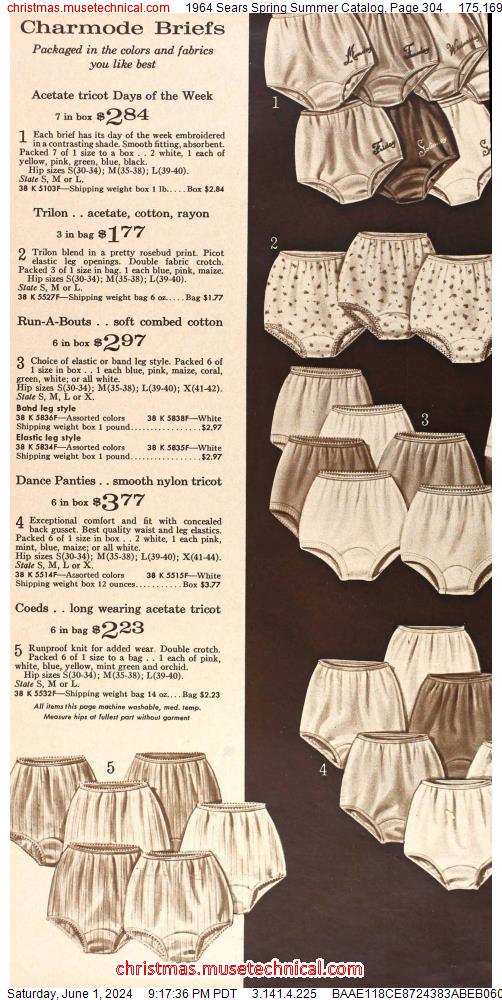 1964 Sears Spring Summer Catalog, Page 304