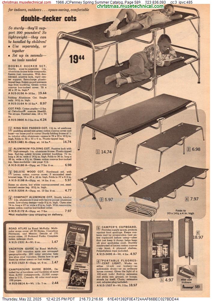 1966 JCPenney Spring Summer Catalog, Page 589
