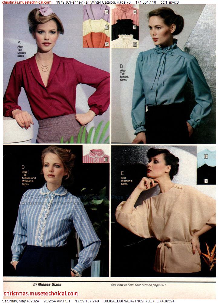 1979 JCPenney Fall Winter Catalog, Page 76