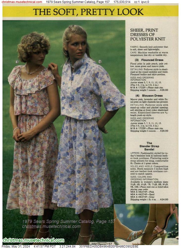 1979 Sears Spring Summer Catalog, Page 157