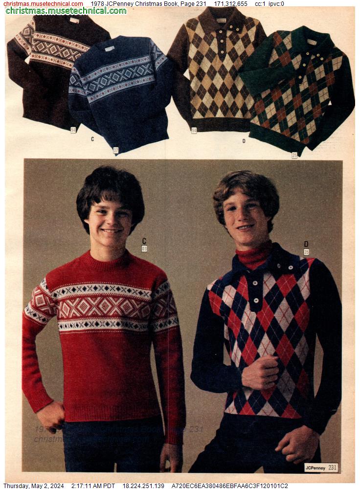 1978 JCPenney Christmas Book, Page 231